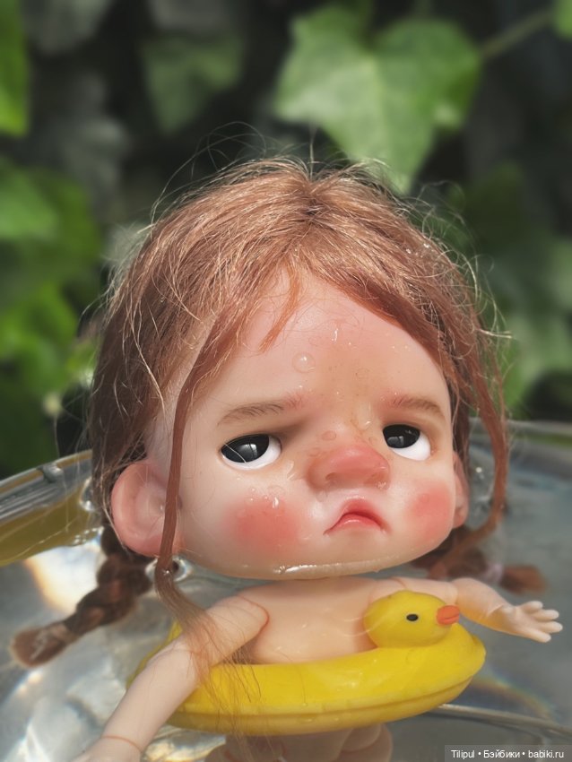 Мы сюда ехать не хотели — Авторские миниатюрные куклы: лепка (фото 7)