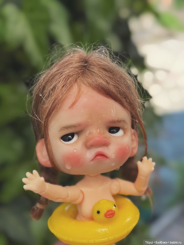 Мы сюда ехать не хотели — Авторские миниатюрные куклы: лепка (фото 5)