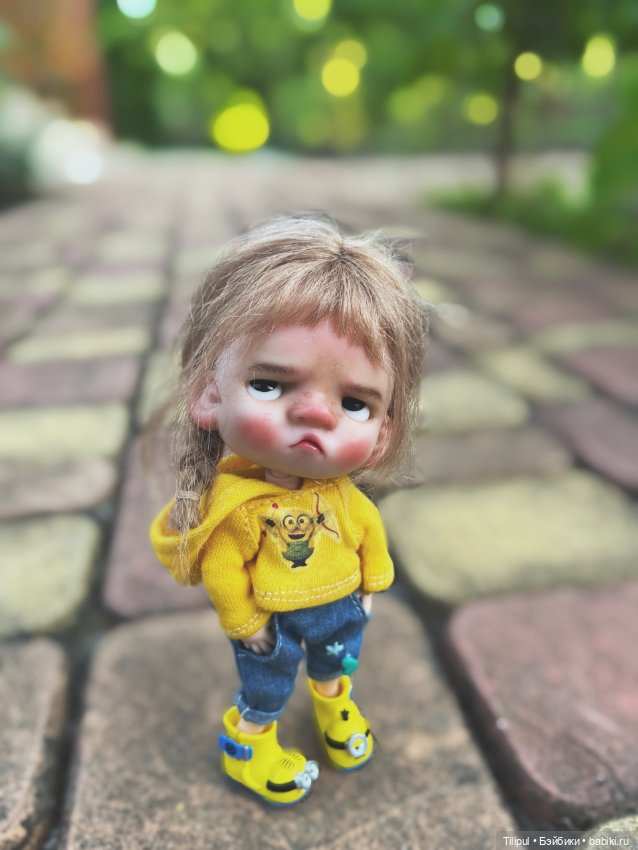 Мы сюда ехать не хотели — Авторские миниатюрные куклы: лепка (фото 2)