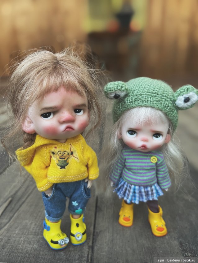 Мы сюда ехать не хотели — Авторские миниатюрные куклы: лепка