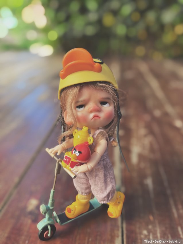 Мы сюда ехать не хотели — Авторские миниатюрные куклы: лепка (фото 6)