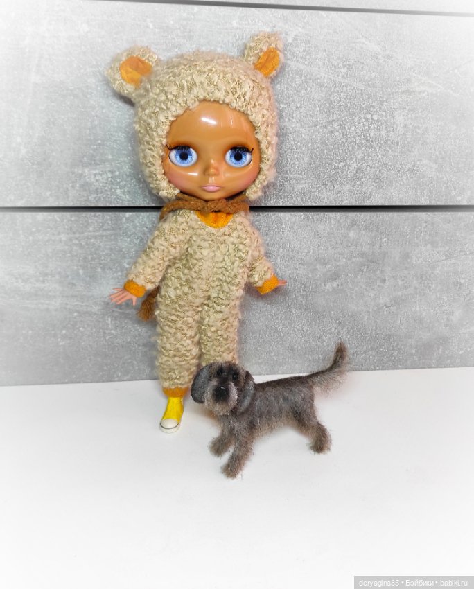 Двортерьер — Валяные игрушки из шерсти: сухое валяние (фото 2)