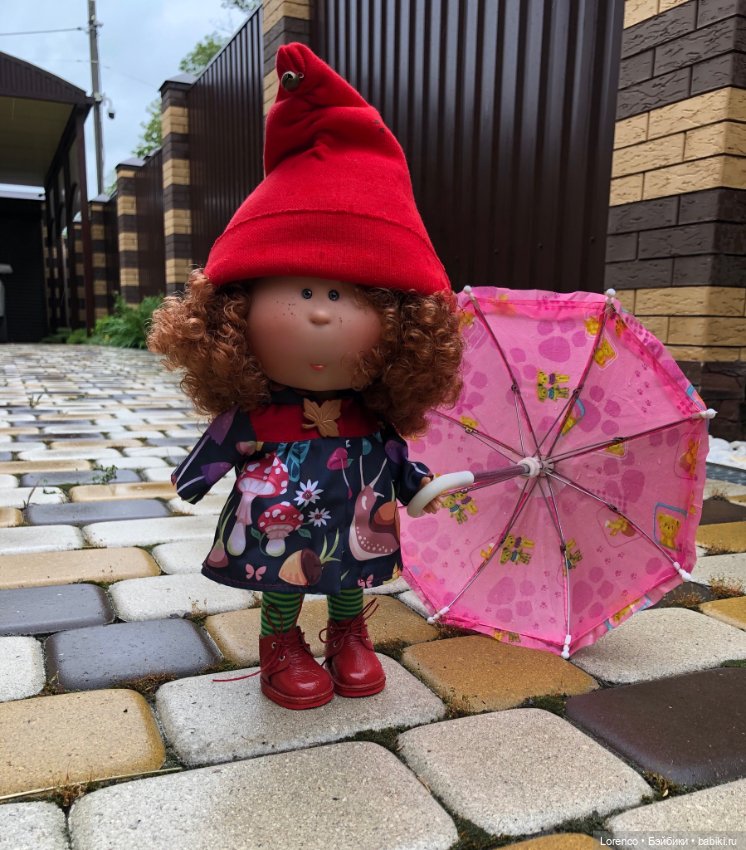 Дождливый день — Куклы Nines d'Onil (Нинес): Миа (Mia) (фото 9)