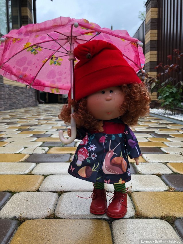 Дождливый день — Куклы Nines d'Onil (Нинес): Миа (Mia) (фото 6)