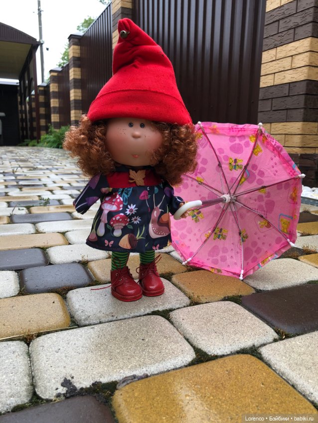 Дождливый день — Куклы Nines d'Onil (Нинес): Миа (Mia) (фото 8)