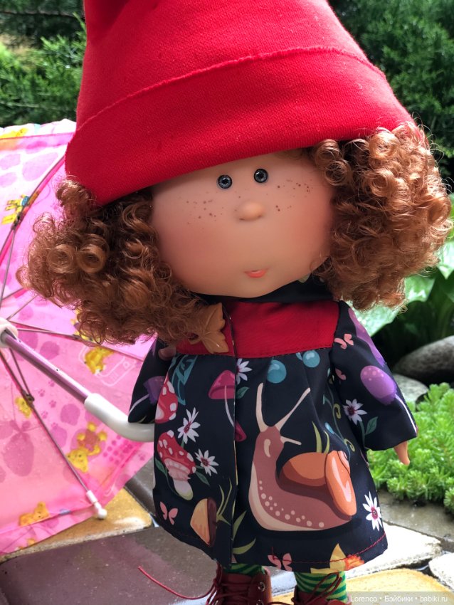 Дождливый день — Куклы Nines d'Onil (Нинес): Миа (Mia) (фото 4)