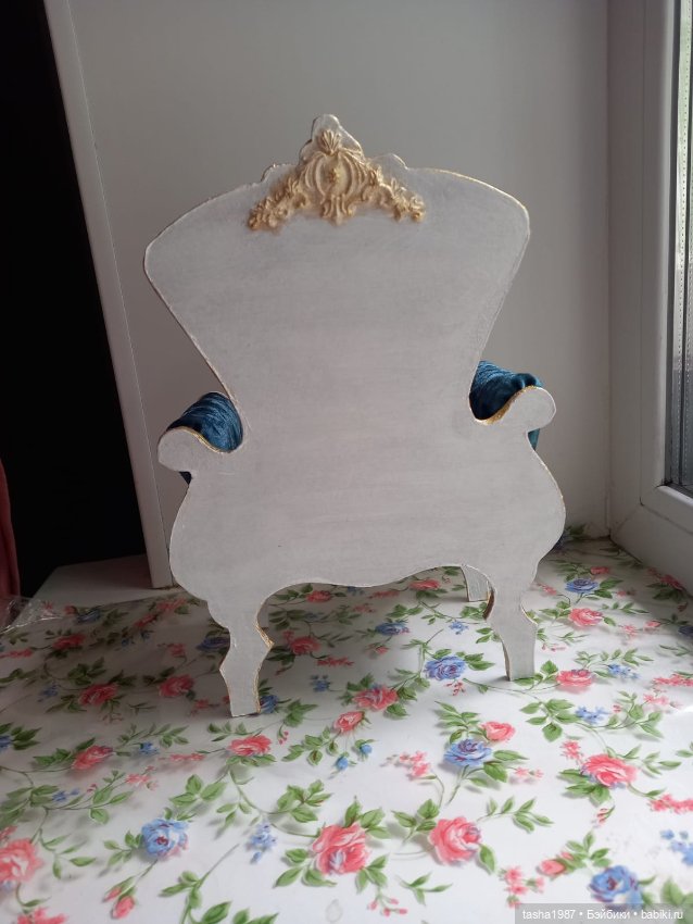 Кресло по мастер классу — Мебель для кукол и домиков: фото (фото 3)