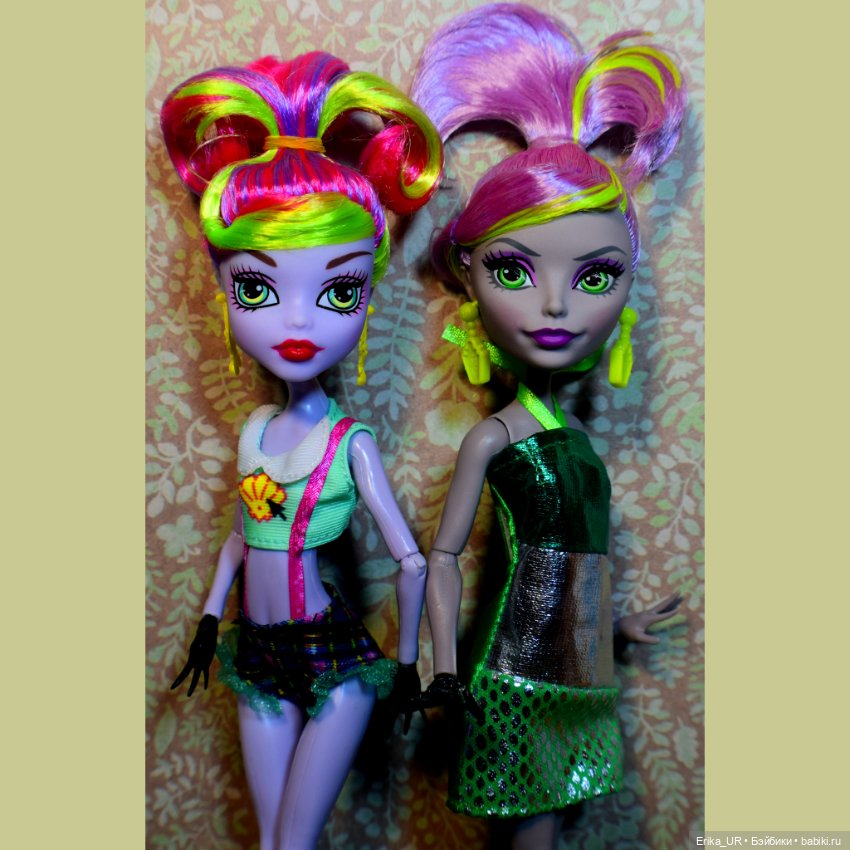 Перепись КуклоНаселения 2 color monster-dolls