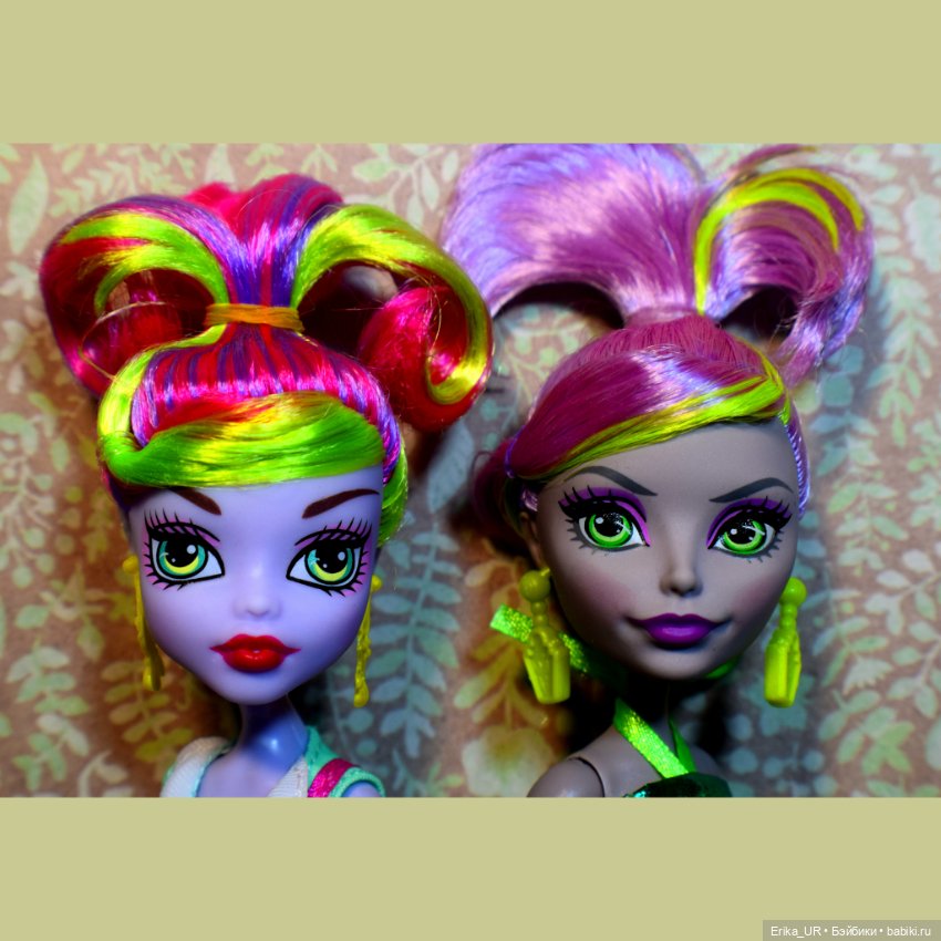 Перепись КуклоНаселения 2 color monster-dolls