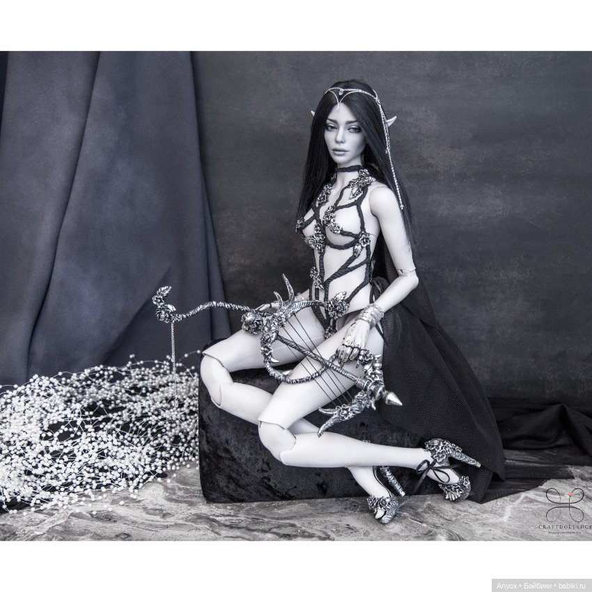 Наконец то Темная Эльфийка во всей красе