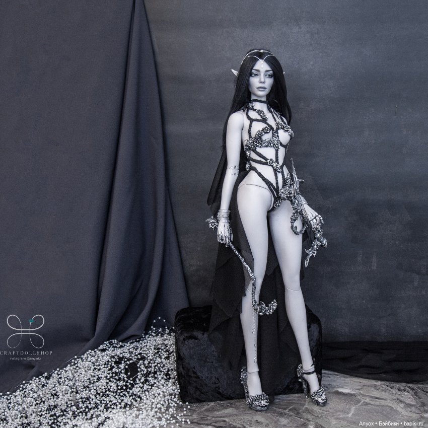 Наконец то Темная Эльфийка во всей красе