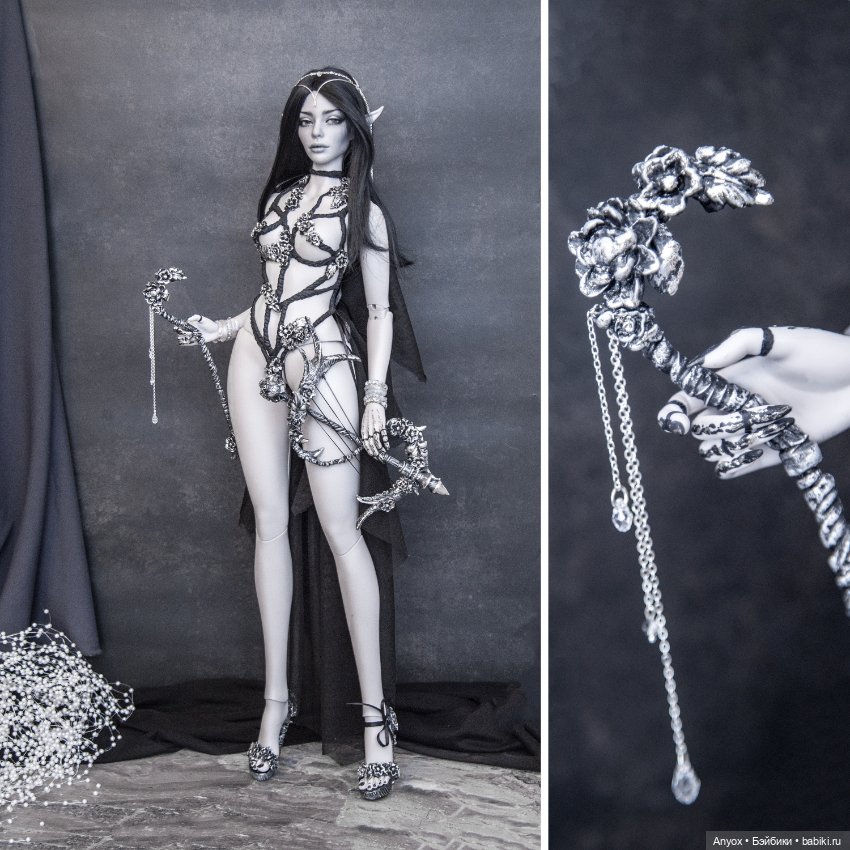 Наконец то Темная Эльфийка во всей красе