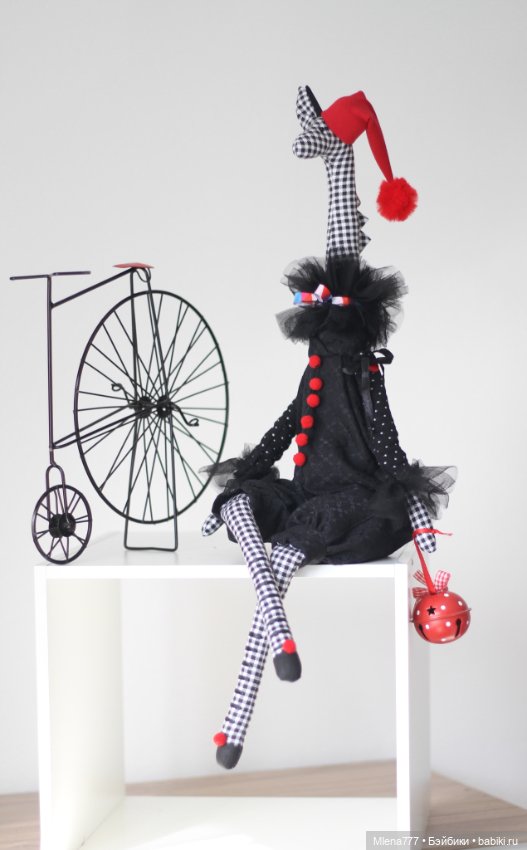 Чёрное белое красное … — Авторские текстильные куклы: Вальдорфские (фото 5)