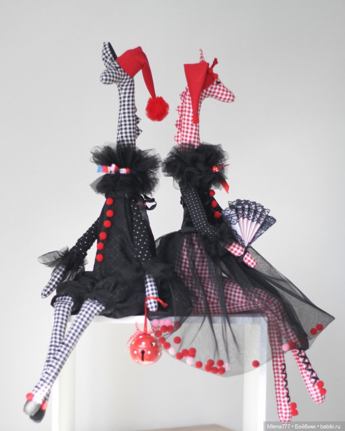 Чёрное белое красное … — Авторские текстильные куклы: Вальдорфские (фото 4)