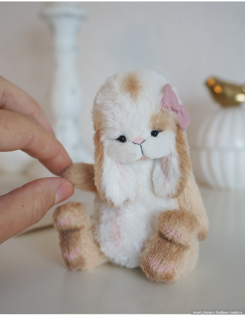 Зайка Милли🌸 — Авторские мишки Тедди и друзья: фото (фото 5)