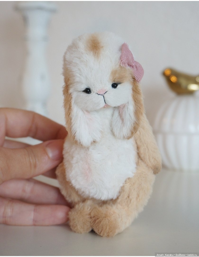 Зайка Милли🌸 — Авторские мишки Тедди и друзья: фото (фото 2)