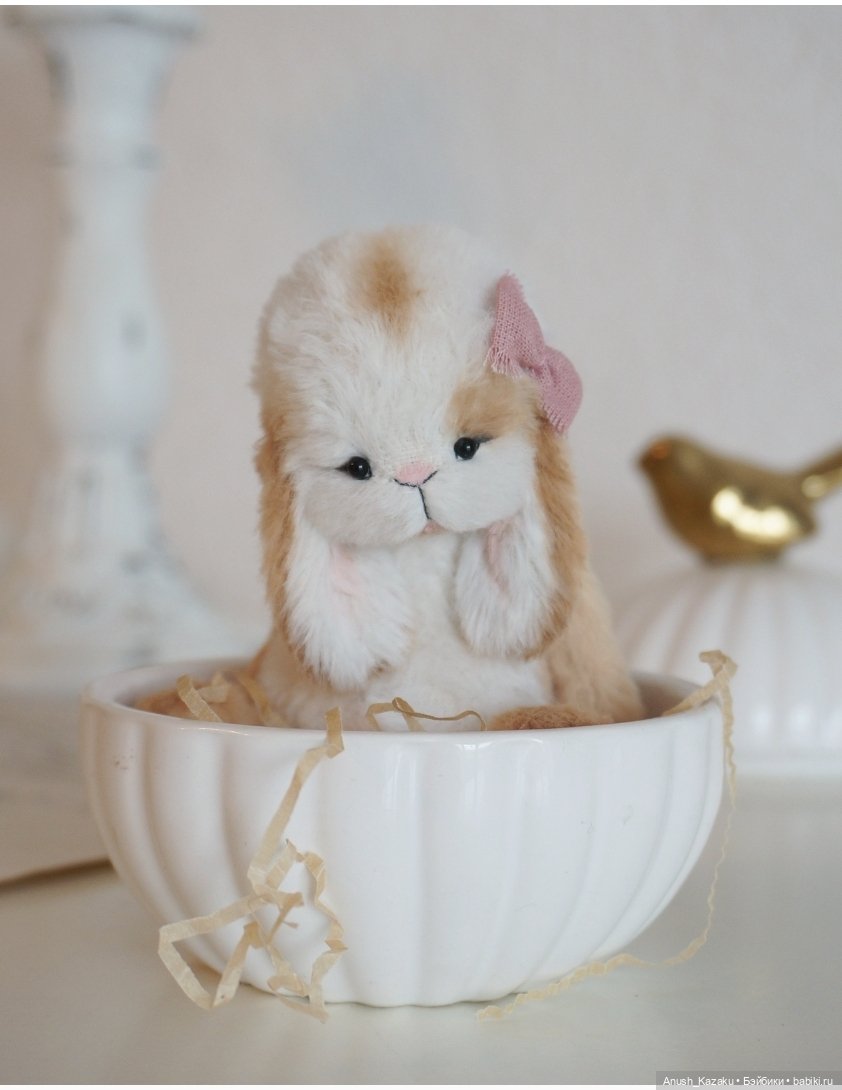 Зайка Милли🌸 — Авторские мишки Тедди и друзья: фото (фото 6)