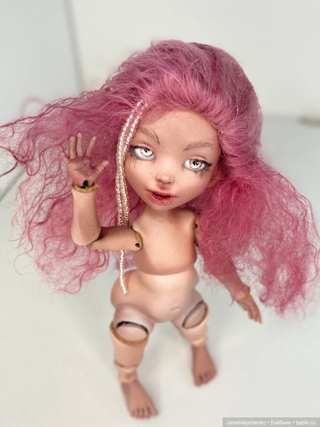 Вернулась со слонами — Авторские шарнирные куклы своими руками: лепка (фото 4)