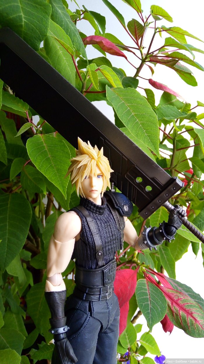 Фигурка Клауда Страйфа из Последней Фантазии (Finаl Fаntаsy) 7 - Play Arts Kai (Square Enix). 02 (фото 5)