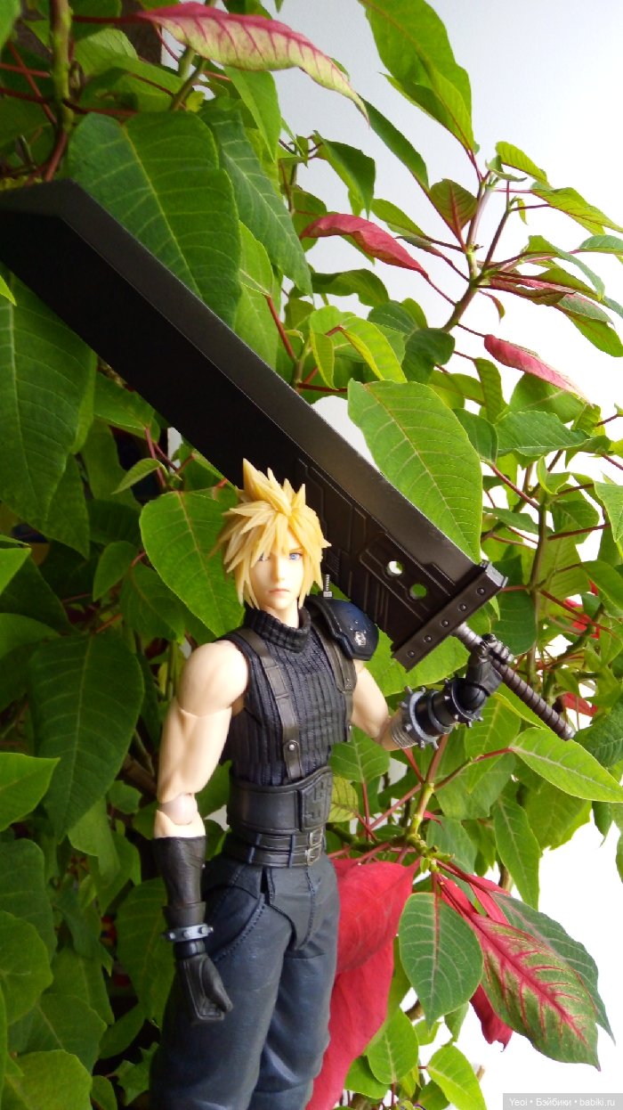 Фигурка Клауда Страйфа из Последней Фантазии (Finаl Fаntаsy) 7 - Play Arts Kai (Square Enix). 02 (фото 2)