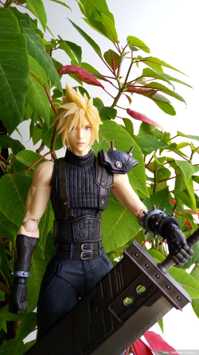 Фигурка Клауда Страйфа из Последней Фантазии (Finаl Fаntаsy) 7 - Play Arts Kai (Square Enix). 02 (фото 7)