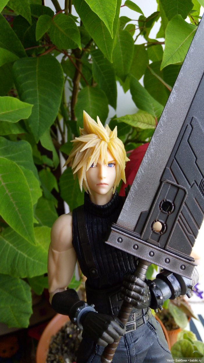 Фигурка Клауда Страйфа из Последней Фантазии (Finаl Fаntаsy) 7 - Play Arts Kai (Square Enix). 02 (фото 6)