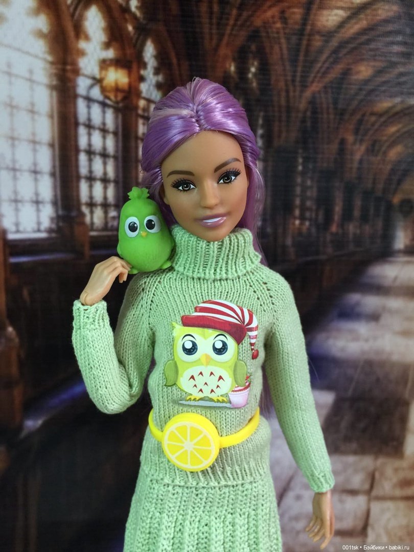 Свитер и юбка на Барби МТМ (фото 4)