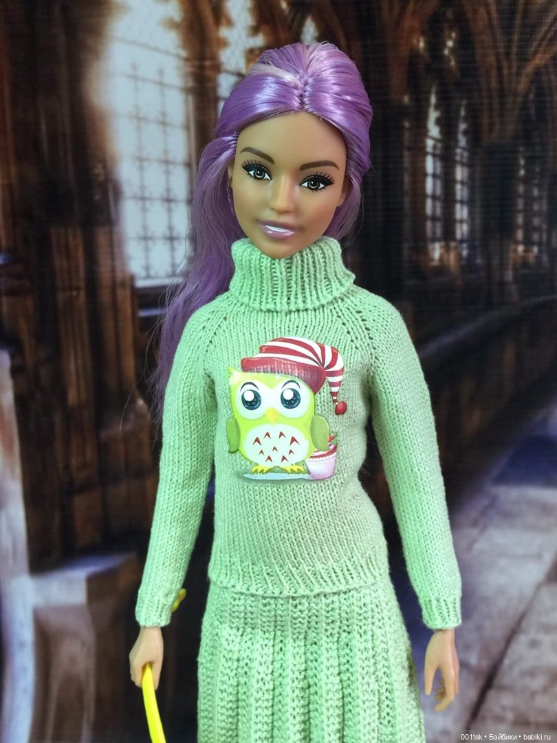 Свитер и юбка на Барби МТМ (фото 5)