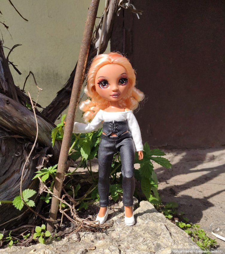Наряд в стиле Рок — Куклы Rainbow High (Рейнбоу Хай (фото 4)