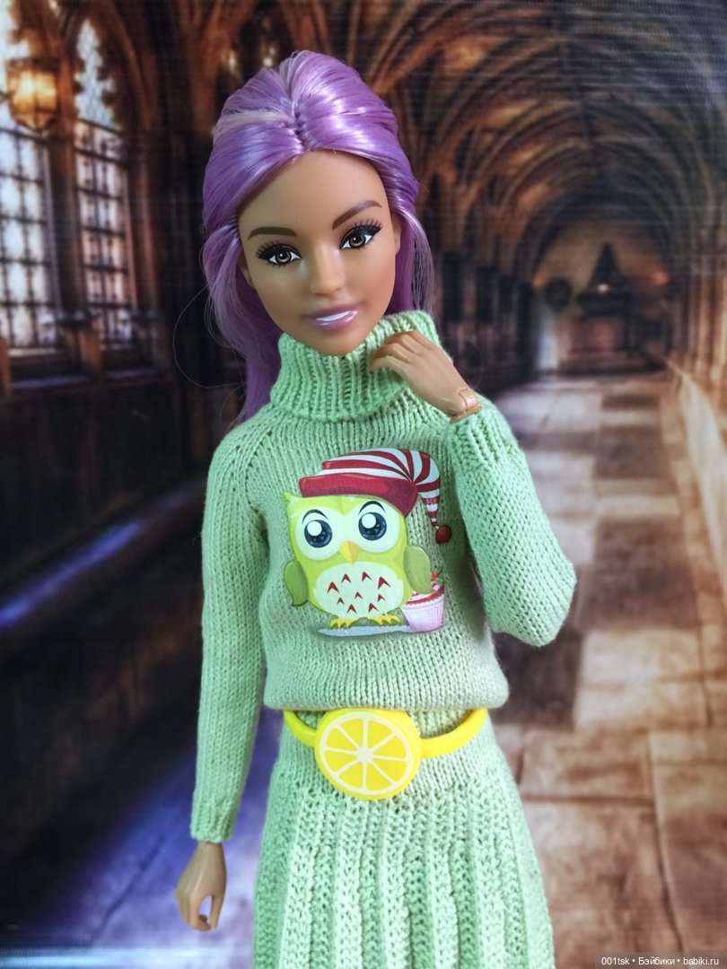 Свитер и юбка на Барби МТМ (фото 8)