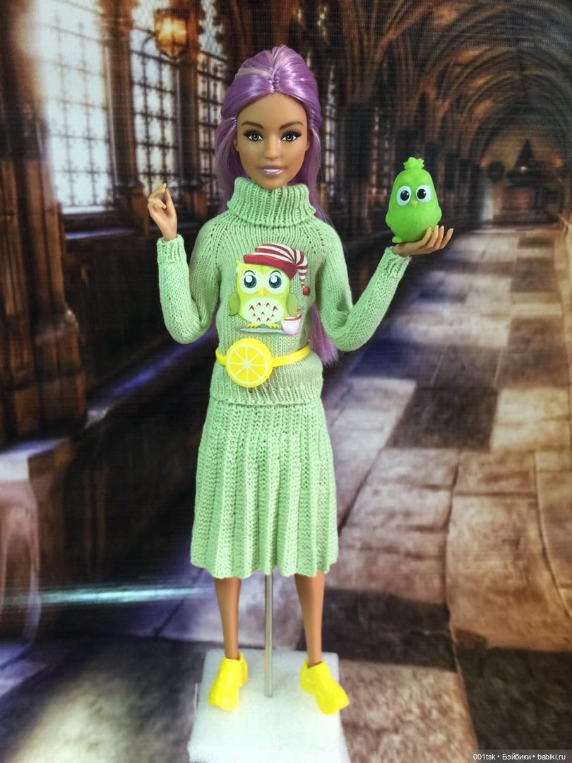Свитер и юбка на Барби МТМ (фото 6)