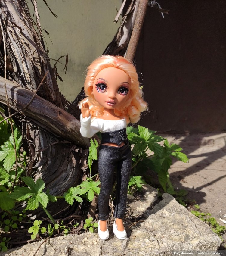 Наряд в стиле Рок — Куклы Rainbow High (Рейнбоу Хай (фото 3)
