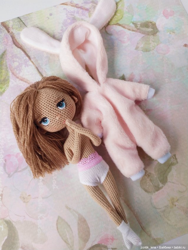 Нежная зайка — Вязаные игрушки и амигуруми: крючком (фото 2)