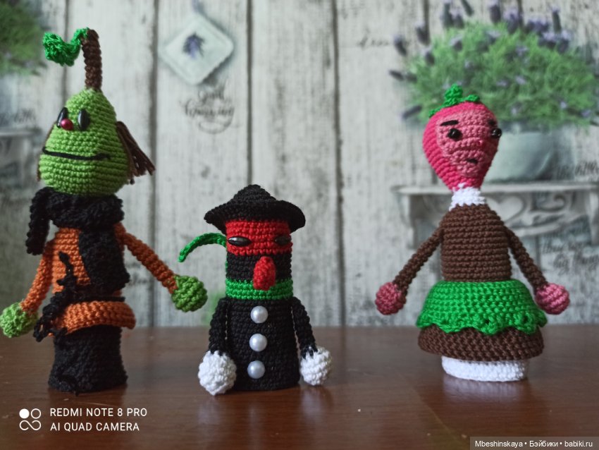 Чиполлино и его друзья — Вязаные игрушки и амигуруми: крючком (фото 6)
