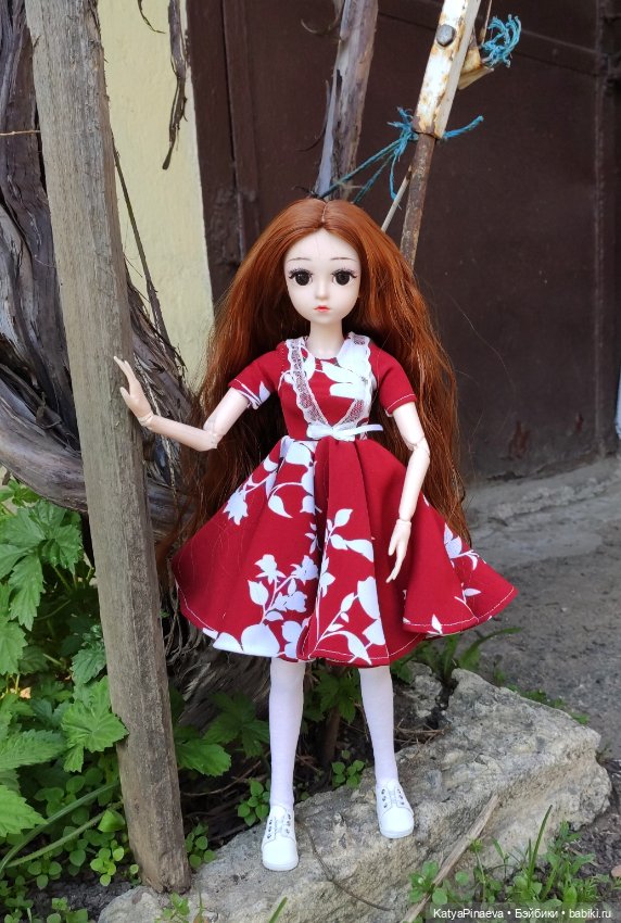 Платье и обувь для куклы 45 см (фото 2)