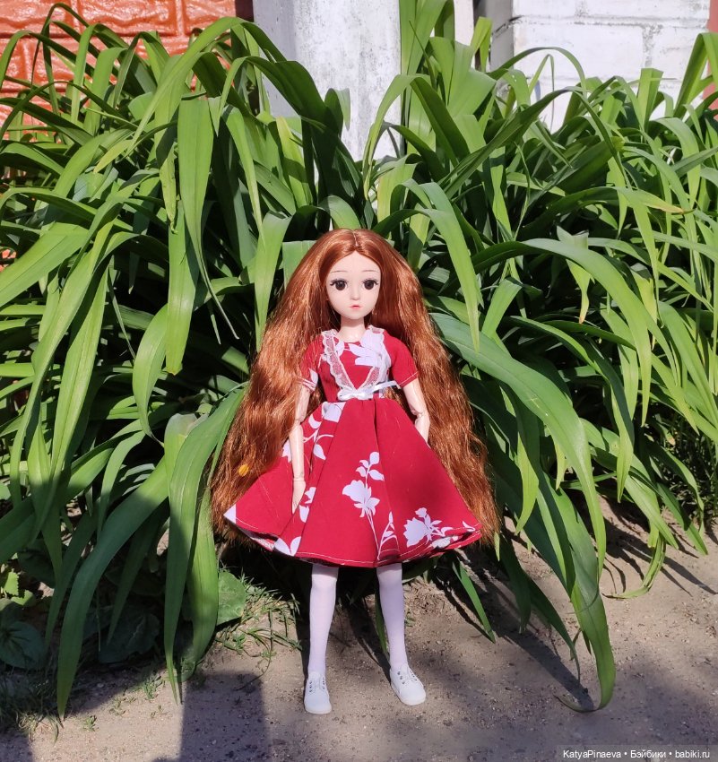 Платье и обувь для куклы 45 см (фото 6)