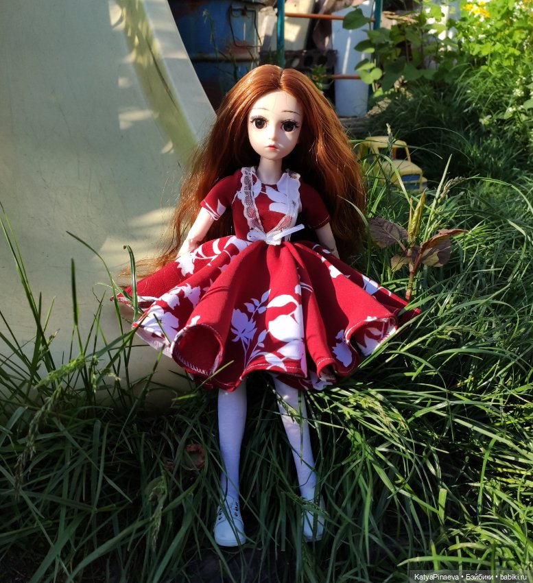 Платье и обувь для куклы 45 см (фото 3)