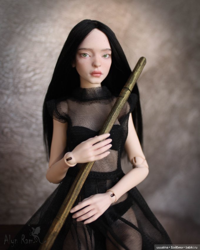 ООАК моего авторства Ведьмочка 1/6 БЖД от BJDollstore