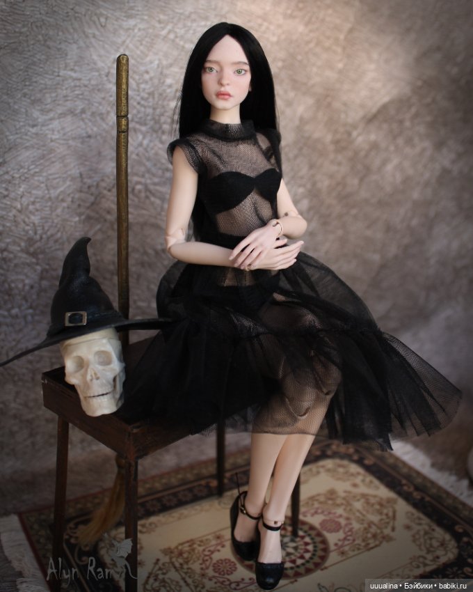 ООАК моего авторства Ведьмочка 1/6 БЖД от BJDollstore (фото 2)