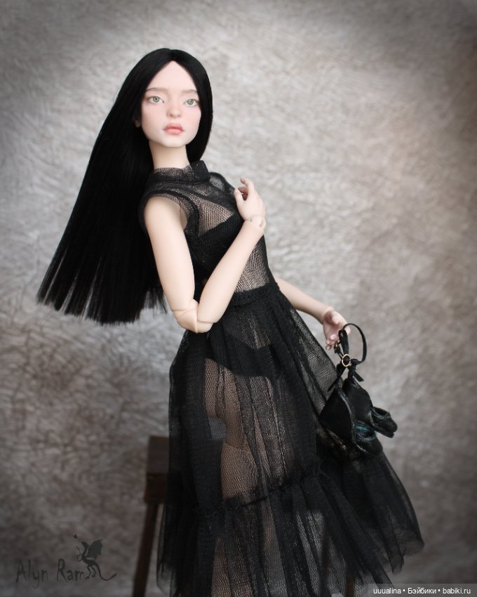 ООАК моего авторства Ведьмочка 1/6 БЖД от BJDollstore