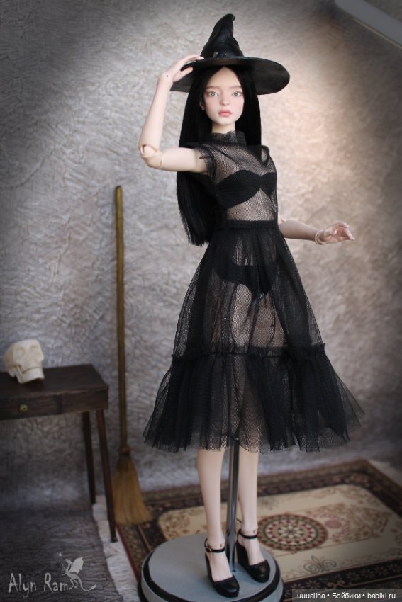 ООАК моего авторства Ведьмочка 1/6 БЖД от BJDollstore (фото 7)