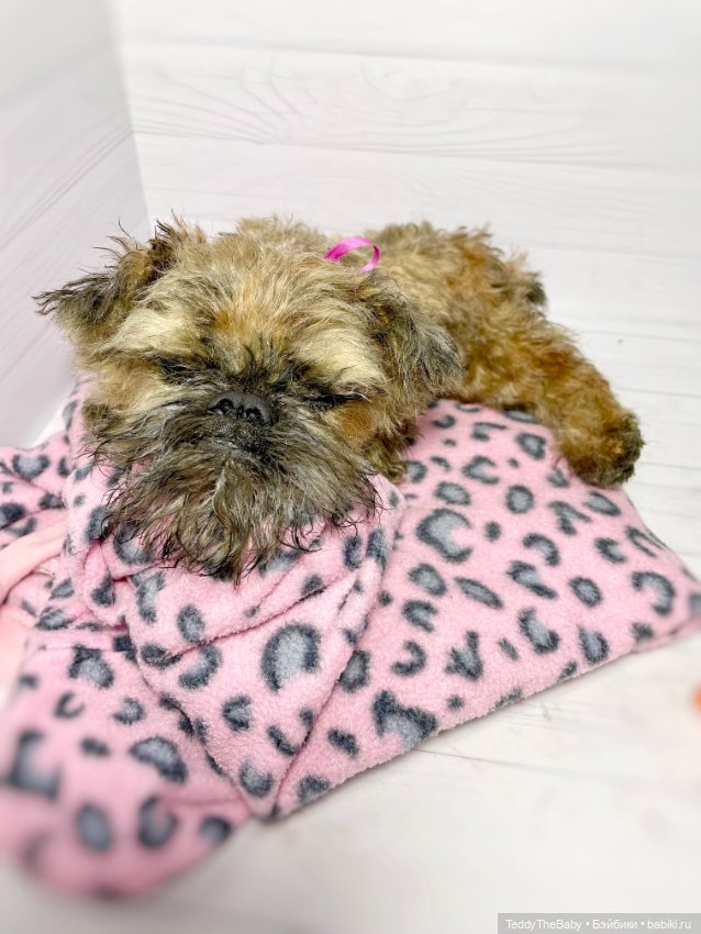 Глаша гриффоняша 🐾🐶20 см — Реалистичные игрушки и звери (Натюр): собаки