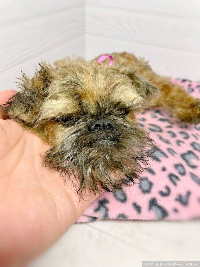 Глаша гриффоняша 🐾🐶20 см — Реалистичные игрушки и звери (Натюр): собаки