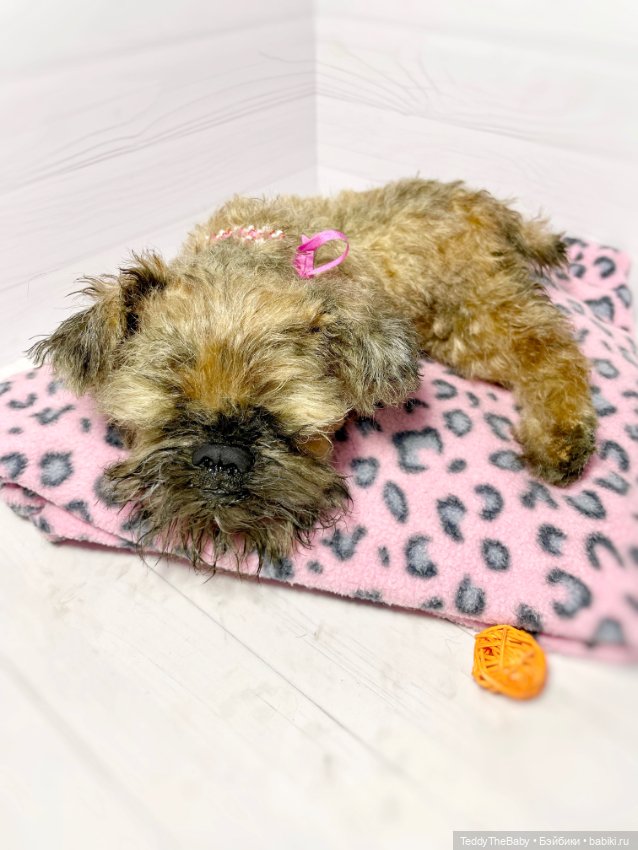 Глаша гриффоняша 🐾🐶20 см — Реалистичные игрушки и звери (Натюр): собаки