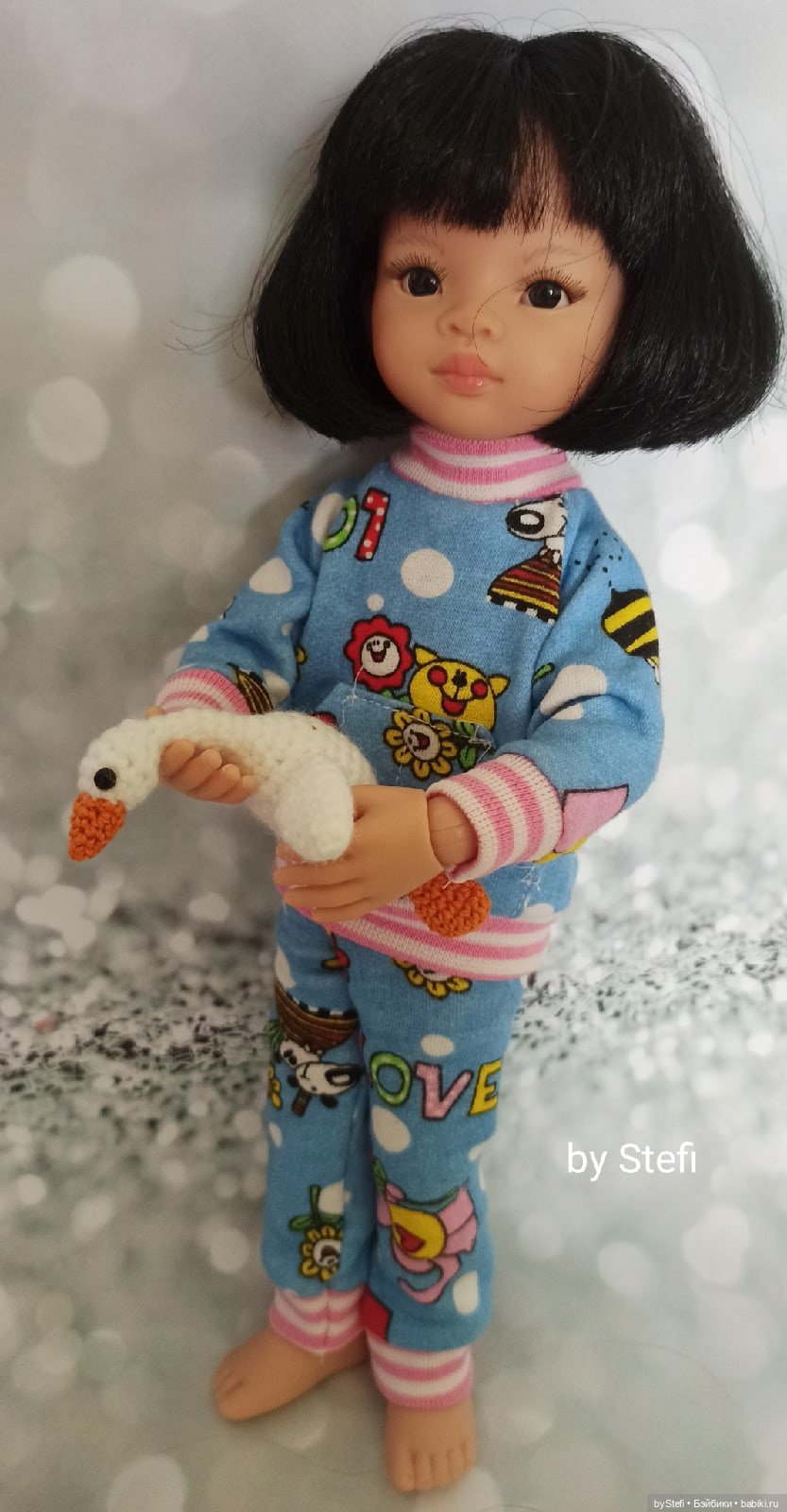 Мини-гусик — Вязаные игрушки и амигуруми: крючком (фото 4)