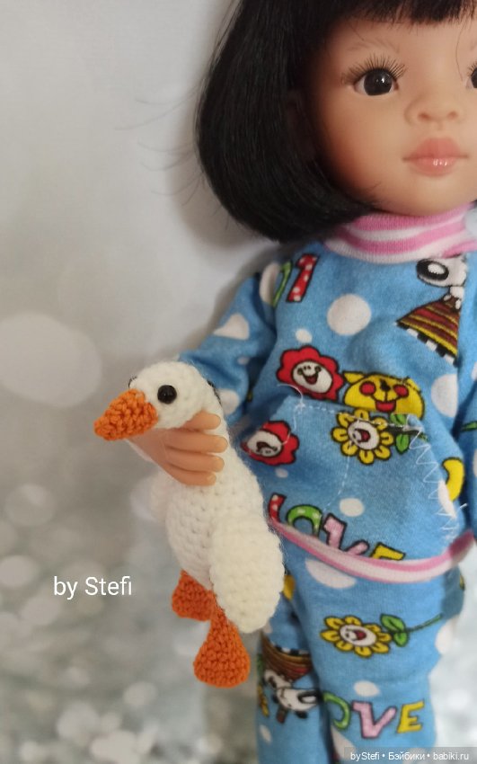 Мини-гусик — Вязаные игрушки и амигуруми: крючком (фото 3)