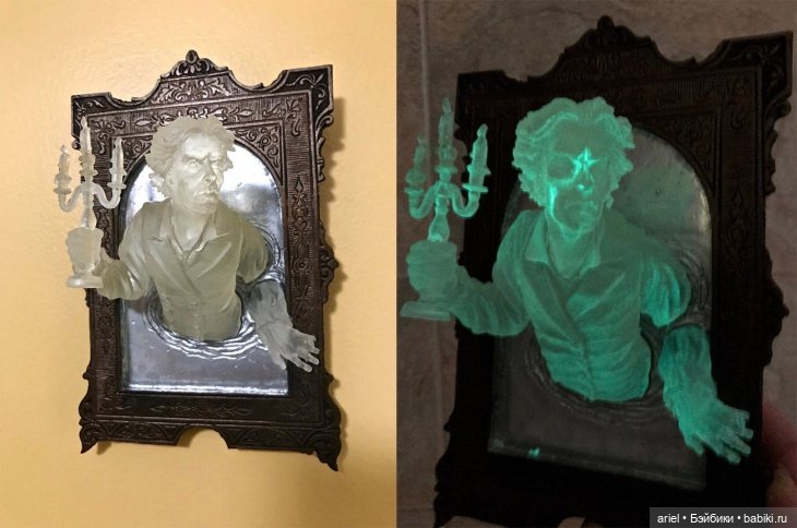 Скульптура, изображающая призрака викторианских времен (фото 2)