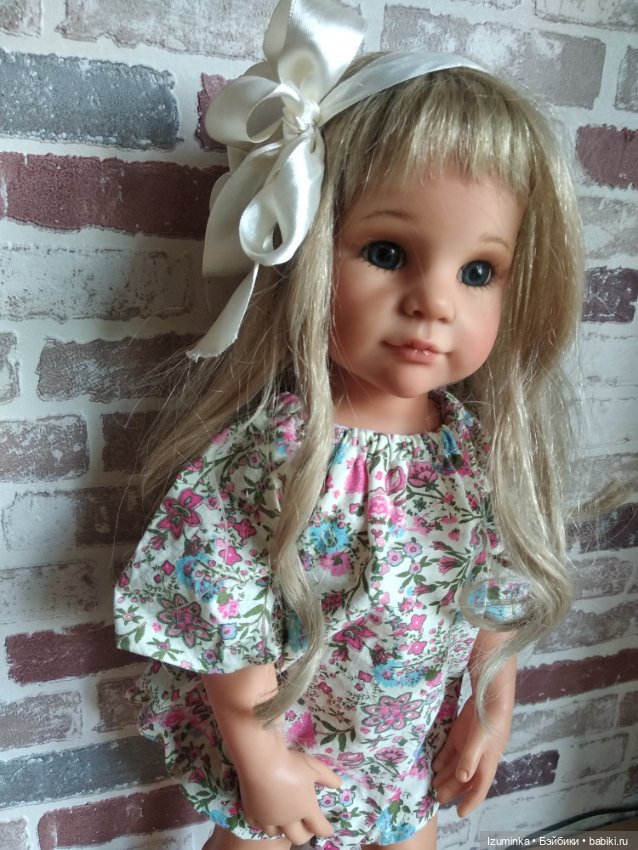 Нежная Сонечка — ООАК и кастом кукол Gotz (Готц): перерисовка