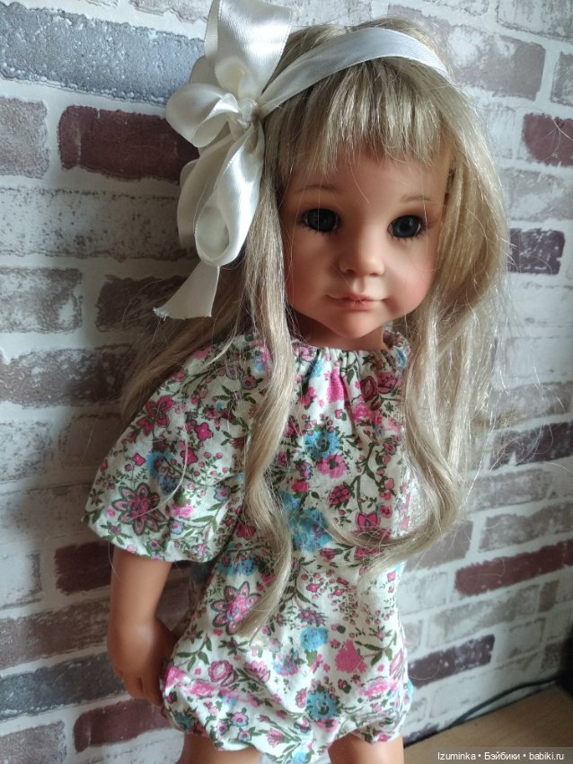 Нежная Сонечка — ООАК и кастом кукол Gotz (Готц): перерисовка (фото 5)