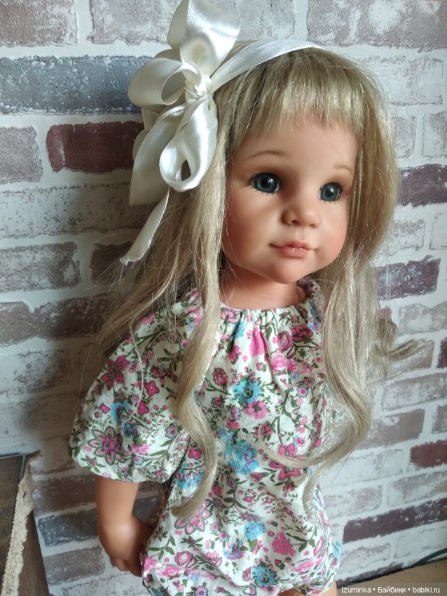 Нежная Сонечка — ООАК и кастом кукол Gotz (Готц): перерисовка (фото 6)